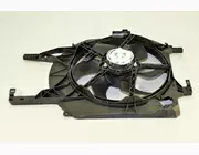 Вентилятор радиатора в диффузоре на Renault Trafic II 2001->2014 (+/-AC) — Polcar (Польша) - O 602623W1