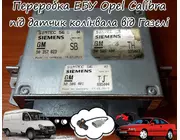 Прошивка блоку керування двигуном Opel Calibra 2.0 X20XEV 1994-1997 під ДПКВ від Газелі 90357623 \ 90506400 \ 90506401