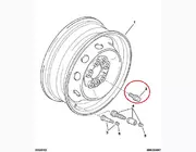 Б/У Болт колесный R16 Citroen Jumper (1994-2002), 540576